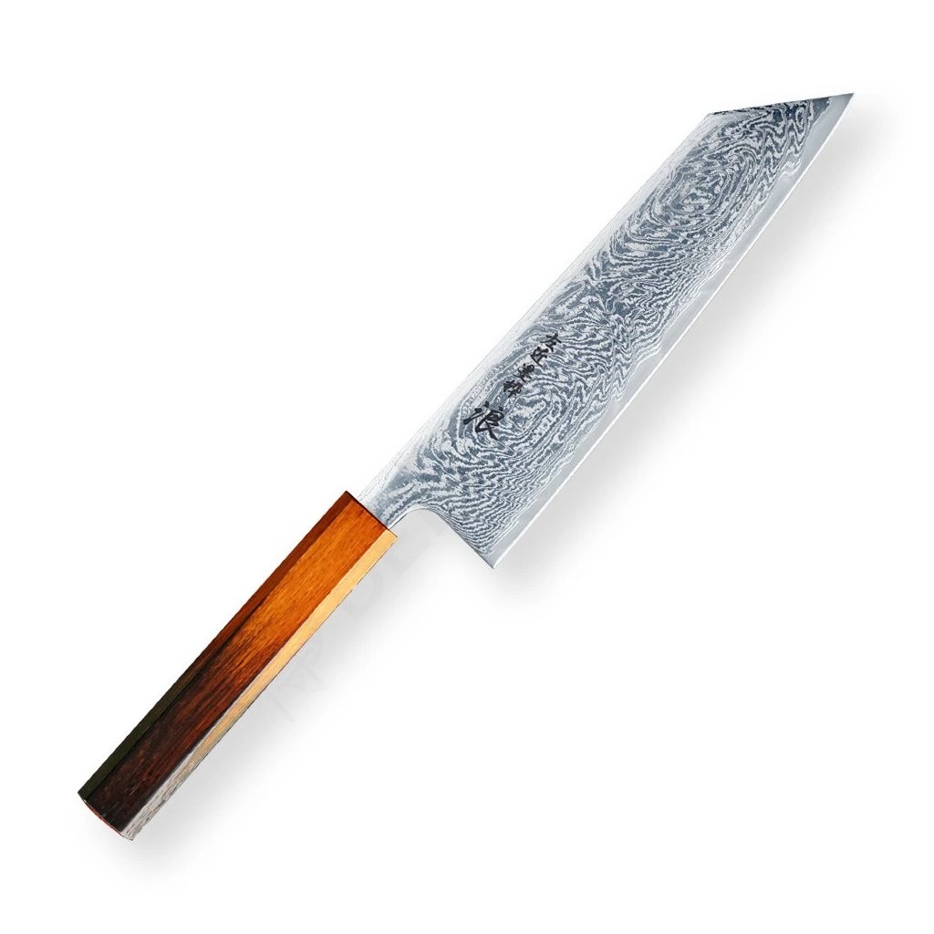 foto Japonsk� n�� Bunka/Kiritsuke 170 mm Hokiyama Sakon Bokusui ROU-Wave